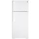 GE Appliances 28" Energy Star Top Freezer 17.5 cu. ft. Refrigerator in White | 67.38 H x 28 W x 32.63 D in | Wayfair GTE18DTNRWW