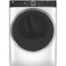 GE Appliances Smart 7.8 cu. ft. Electric Dryer w/ Powersteam & Washer Link in White | 39.75 H x 28 W x 32 D in | Wayfair GFD85ESSNWW