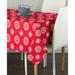 The Holiday Aisle® Esposito Geometric Valentine's Day Tablecloth Polyester in Gray/Red/White | 60 D in | Wayfair A0356942F4DC4512B53E3B644ACAEB49