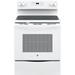 GE Appliances 30" 5.3 cu ft. Freestanding Electric Range in White | 47 H x 29.875 W x 28 D in | Wayfair JB645DKWW