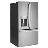 GE Profile™ 35.75" Counter Depth French Door 22.1 cu. ft. Refrigerator, Stainless Steel in Gray | 69.875 H x 35.75 W x 31.25 D in | Wayfair