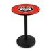 Holland Bar Stool NCAA 36" Pub Table Metal in Blue/Black | 36 H x 28 W x 28 D in | Wayfair L214B3628GA-Dog