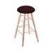 Holland Bar Stool Swivel 24" Counter Stool Wood/Upholstered/Leather in Brown | 24 H in | Wayfair RC24MTNat005