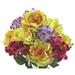 Winston Porter 12 Stems Artificial Full Blooming Mixed Floral Arrangement | 21 H x 15 W x 9 D in | Wayfair 1A9CA8C679AF454D919EF16625AA7179