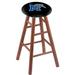 Holland Bar Stool NCAA 36" Bar Stool Wood/Plastic/Acrylic in Yellow | 36 H x 19 W x 19 D in | Wayfair RC36OSMedMemphs