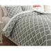 House of Hampton® Aticus Reversible Comforter Set Microfiber in Gray/White | Full | Wayfair 495FD2673E8B4056BB27B2A36960B649