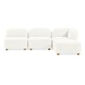 Multi Color Sectional - Gus* Modern Circuit Modular 4-Pc Sectional Polyester | 28.5 H x 101 W x 68 D in | Wayfair KSMOC4SE-HIMCLO