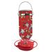 Hummers Galore Hummingbird Feeder Glass in Red | 11 H x 7 W x 4 D in | Wayfair VINE 32