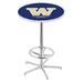 Holland Bar Stool NCAA Pub Table Metal in Gray | 42 H x 30 W x 30 D in | Wayfair L216C4228WashUn