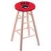 Holland Bar Stool NCAA 30" Bar Stool Wood/Plastic/Acrylic in Brown | 30 H x 18 W x 18 D in | Wayfair RC30MSNatUNevLV