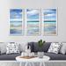 Highland Dunes Washy Coast I' Framed Painting Print Multi-Piece Image on Acrylic Plastic/Acrylic | 25.5 H x 40.5 W x 1 D in | Wayfair