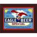 East Urban Home 'Eagle Beer Special' Framed Graphic Art Print Paper | 14 H x 11 W x 1 D in | Wayfair EASN8120 39525530