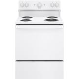 Hotpoint 30" 5 cu. ft. Freestanding Electric Range in Black | 46.75 H x 30 W x 28.75 D in | Wayfair RBS160DMBB