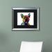 Trademark Fine Art 'French Bulldog' Framed Graphic Art Print on Canvas Canvas | 0.5 D in | Wayfair MT0935-S1114BMF