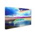 Trademark Fine Art 'Lakes 3' Graphic Art Print on Wrapped Canvas Canvas | 12 H x 19 W x 2 D in | Wayfair ALI12599-C1219GG