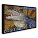 Trademark Fine Art 'Alligator 1' Graphic Art Print on Canvas Canvas | 12 H x 19 W x 2 D in | Wayfair ALI9211-C1219GG