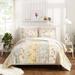 Jessica Simpson Home Jessica Simpson Mels Cotton Reversible Quilt Cotton in White | Twin Quilt | Wayfair A040519BLNAE