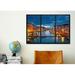 iCanvas Windows of the World Venice City Skyline Window View Photographic Print on Wrapped Canvas Paper/Metal in Black/Blue | 24 H in | Wayfair