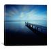 iCanvas Muelle Azul Crop by Moises levy Photographic Print on Canvas in Black/Blue | 27 H x 27 W x 0.75 D in | Wayfair 7322-1PC3-12x12