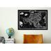 Fleur De Lis Living Antique Map of Asia (1851) by John Tallis Graphic Art on Canvas in Canvas in Black | 8 H x 12 W x 0.75 D in | Wayfair