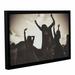Winston Porter 'Mystic Woman Dancers' by Elena Ray Framed Photographic Print on Wrapped Canvas in Black | 8 H x 12 W x 2 D in | Wayfair