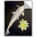 ArtWall ArtApeelz Platinum Ogon Koi by Michael Creese Painting Print on Canvas | 14 H x 18 W x 0.1 D in | Wayfair 0cre037a1418p