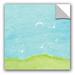 Winston Porter Sia Aryai Horizon VI Removable Wall Decal Vinyl in Blue/Green/White | 10 H x 10 W in | Wayfair C1474DFC01D1437180287DCABE39C06A