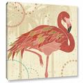 Ivy Bronx Gulf Stream I Graphic Art on Wrapped Canvas in Pink | 14 H x 14 W x 2 D in | Wayfair IVYB7661 40408030