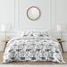 Sweet Jojo Designs Bear Mountain Slate Blue/White 4 Piece Modern & Contemporary Comforter Set in Blue/Green/Navy | Full/Queen | Wayfair