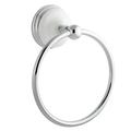 Kingston Brass Victorian Wall Mounted Towel Ring Metal in Gray | 7.31 H x 6.13 W x 3.06 D in | Wayfair BA1114C