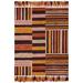 Brown/Red 30 x 0.5 in Area Rug - Justina Blakeney x Loloi Jamila Hand Hooked Wool Purple/Pink/Yellow/Brown Area Rug Wool | 30 W x 0.5 D in | Wayfair