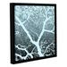 ArtWall 'Evening Light On Tree' - Graphic Art Print Canvas in Blue/Gray | 2 D in | Wayfair 0par081a1010f