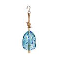 Evergreen Enterprises, Inc 8" Art Glass Watercolor Bell Wind Chime Glass | 8 H x 6 W x 6 D in | Wayfair 2WC1822