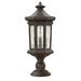 Hinkley Raley 1 -Light 26.25" H Hardwired Lantern Head Aluminium/Metal in Brown | 26.25 H x 11.75 W x 11.75 D in | Wayfair 1601OZ-LV