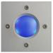 Latitude Run® Square LED Push Button in Gray | 2.7 H x 2.7 W x 0.71 D in | Wayfair LDER5561 42690554