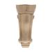 10-1/2 in x 4-7/8 in x 3-1/2 in Unfinished Solid Classic Traditional Plain Corbel in Brown Architectural Products by Outwater L.L.C | Wayfair