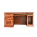 Loon Peak® Lafrance Desk Wood in Brown | 29 H x 58 W x 35 D in | Wayfair E8159893D3CA41149DFE41829B0931CF