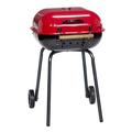 MECO Corporation 25" Americana Kettle Charcoal Grill Chrome/Steel in Black | 33 H x 25 W x 21.5 D in | Wayfair 4100.0.111