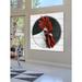 Marmont Hill 'Journal Rooster' Graphic Art Print on Wood in Black/Brown/Red | 18 H x 18 W x 1.5 D in | Wayfair MH-FMKIT-38-WW-18