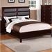 Hokku Designs Attahrawi Standard Bed Wood & /Upholstered/Faux leather in Brown | 52 H x 80 W x 90 D in | Wayfair 7EBCA8AD98F3456FB553D1BCCCB85E18