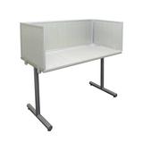 OBEX Acoustical Desk Mounted Privacy Panel | 12 H x 72 W x 0.63 D in | Wayfair 12X72A-A-OV-DM