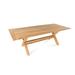 Beachcrest Home™ Pratt Teak Dining Table Wood in Brown | 29 H x 90 W x 39 D in | Outdoor Dining | Wayfair 17ACE8000C884DAC8BA805336179E31A