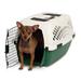 Ruff Maxx Plastic Dog Pet Carrier Plastic in Brown/Green | 16.3 H x 14.8 W x 24 D in | Wayfair 21792