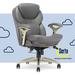 Serta at Home Serta Claremont Ergonomic Executive Office Chair w/ Back in Motion Technology & Lumbar Support Upholstered, in Gray | Wayfair 44186A