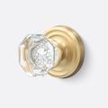 Sure-Loc Hardware Ridgecrest Mountain Torrey Single Dummy Door Knob Brass/Crystal in Yellow | 2.75 H x 2.75 W x 2.75 D in | Wayfair TY100 SB