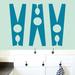 Sweetums Wall Decals Clothes Pin Wall Decal Vinyl in Blue | Wayfair 1857Teal