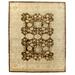Brown/White 72 x 0.4 in Area Rug - EXQUISITE RUGS Antique Weave Oushak Oriental Hand-Knotted Brown/Ivory Area Rug | 72 W x 0.4 D in | Wayfair