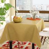 Symple Stuff Bath Spill Safe Super Protector Oblong Clear Tablecloth Plastic/Vinyl | 60 D in | Wayfair SYPL2612 39472719