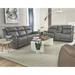 Southern Motion Safe Bet 89" Leather Match Pillow Top Arm Reclining Sofa Leather Match in Black | 42 H x 89 W x 39 D in | Wayfair 757-61P 957-60