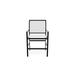 Telescope Casual Bazza Stacking Patio Dining Chair Sling in White | 43.5 H x 26.5 W x 26.5 D in | Wayfair Z68506D01